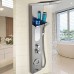 Massage Jet Bathroom Shower Panel System in Stainless Steel - B073P1M1KZ